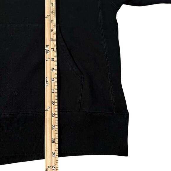 VTG Champion Retro Reverse Weave Hoodie Blue/Pink Logo Size L Y2KStreetwear - Picture 4 of 6